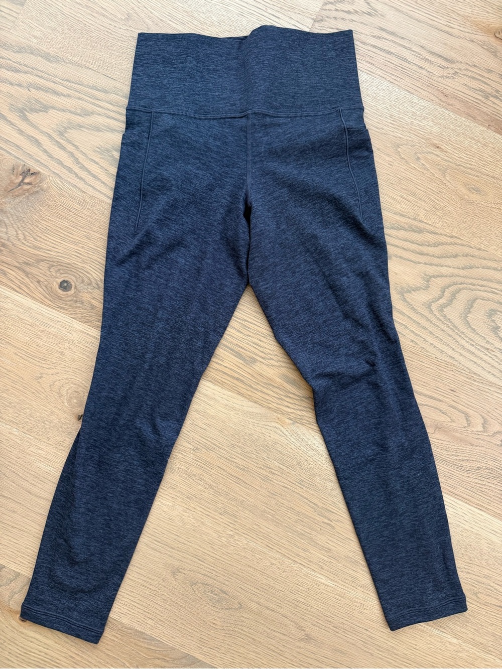 Athleta High-Waist Leggings - Navy Blue Heather